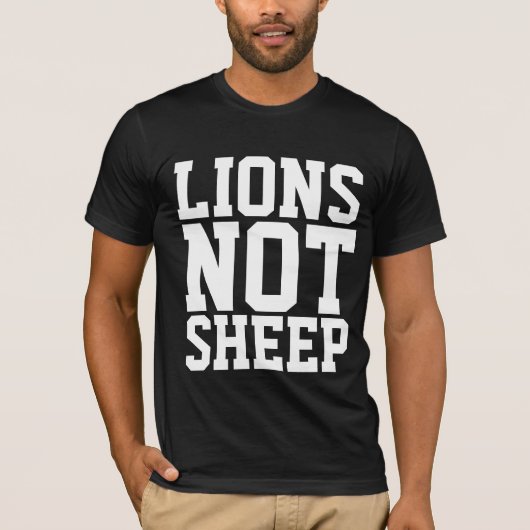 LIONEN KEINE PATRIOT-T - SHIRT (Vorderseite)