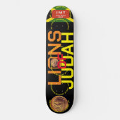 LIONEN VON JUDAH. 8 1/4" Skateboard Deck (Vorderseite)