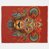 Lioness 01 fleecedecke (Vorderseite (Horizontal))