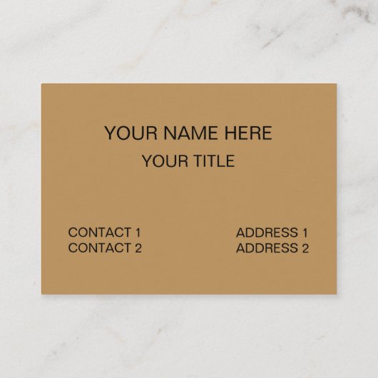 Lioness Animal Fearless  Visitenkarte (Rückseite)