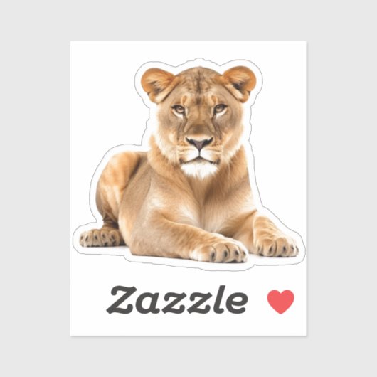 Lioness Aufkleber (Blatt)