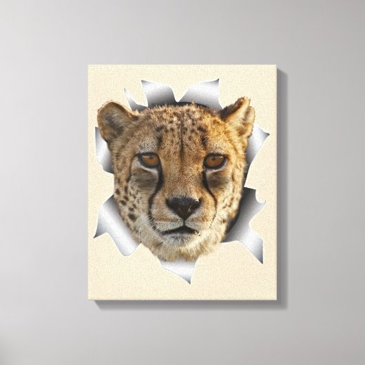 Lioness aus Afrika Leinwanddruck (Vorderseite)