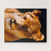 Lioness Big Cats. Puzzle (Horizontal)