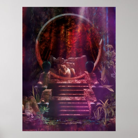 Lioness Guardian Poster (Vorne)