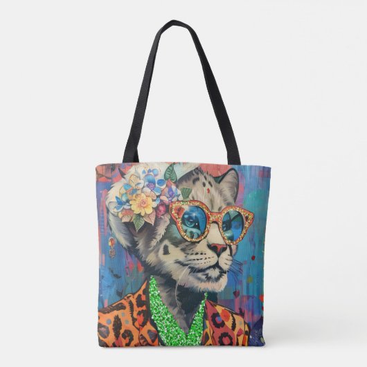 Lioness Iris apfel Tasche (Rückseite)