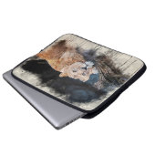 Lioness Laptopschutzhülle (Vorne Knopf)