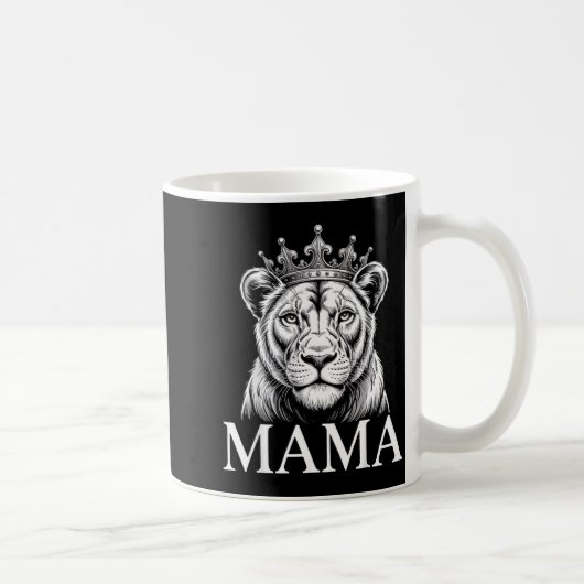 Lioness Mama Lion Animal Lioness Women Lioness Kaffeetasse (Rechts)