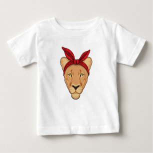 Lioness mit Bandana Baby T-shirt