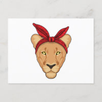 Lioness mit Bandana