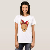 Lioness mit Bandana T-Shirt (Vorne ganz)