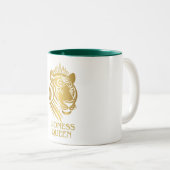 Lioness Queen Zweifarbige Tasse (VorderseiteRechts)