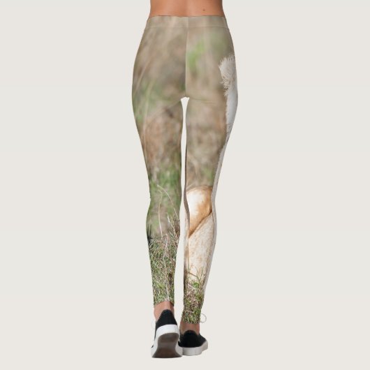 Lioness Roaring Leggings (Rückseite)