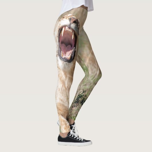 Lioness Roaring Leggings (Rechts)