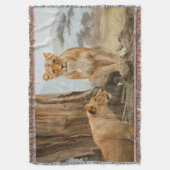 Lioness Rules werfen Blanket Decke (Vorderseite Vertikal)