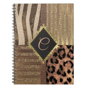 Lioness Safari Chic Dschungel Glam Modern Sparkass Notizblock