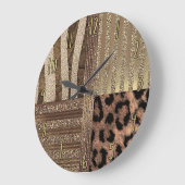 Lioness Safari Traumstrecke Airolo - Gletsch Große Wanduhr (Winkel)