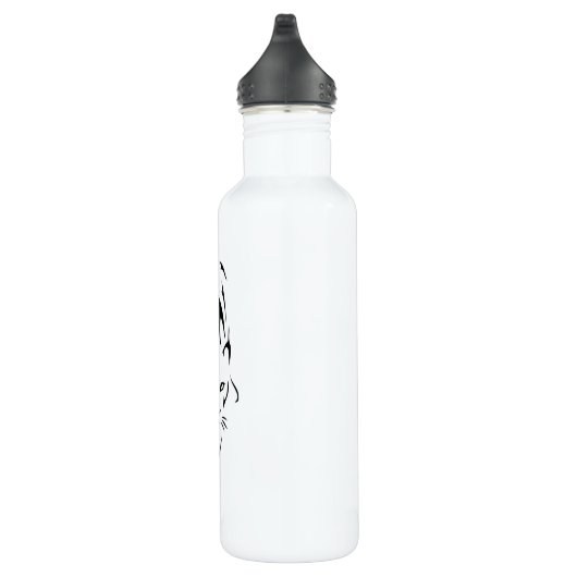 Lioness-Silhouette Edelstahlflasche (Rechts)