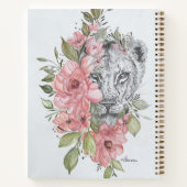 Lioness Spiral Notebook Notizblock (Rückseite)