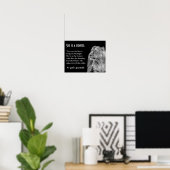 Lioness Themed Inspiration Poster (Heimbüro)