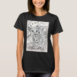 Lioness und Liebe T-Shirt