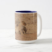 Lioness und Lion Cub Tasse (VorderseiteRechts)