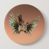 Lionfish - Abstract Design - Cut out of a photo |  Button (Vorderseite)