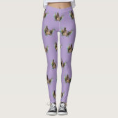 Lionfish - Abstraktes Design - Aus einem Foto schn Leggings (Vorderseite)
