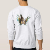 Lionfish - Abstraktes Design - Aus einem Foto schn Sweatshirt (Rückseite)