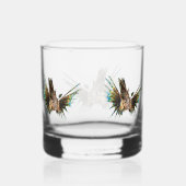 Lionfish - Abstraktes Design - Aus einem Foto schn Whiskyglas (Rechts)