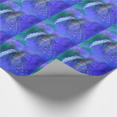 Lionfish Aquarium Lila Pterois Zebrafish Geschenkpapier (Ecke)