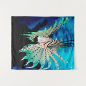 Lionfish Beauty Wandteppich (Vorderseite (Horizontal))