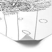 Lionfish Erwachsenenfarbposter Poster (Ecke)