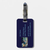 Lionfish-Great Barrier Reef Korallenmeer Gepäckanhänger (Rückseite vertikal)