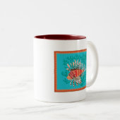Lionfish-Tasse Zweifarbige Tasse (VorderseiteRechts)
