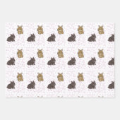 Lionhead bunnies geschenkpapier set (Vorderseite 2)