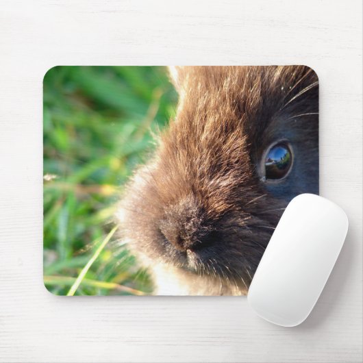 Lionhead Bunny Mousepad (Mit Mouse)