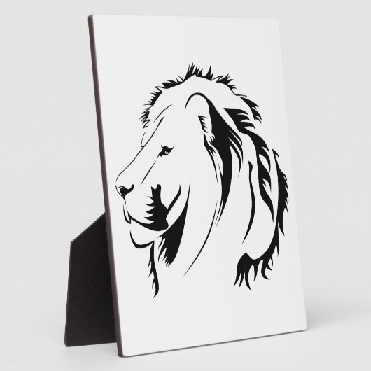 Lionhead Tribiales Fotoplatte (Seite)