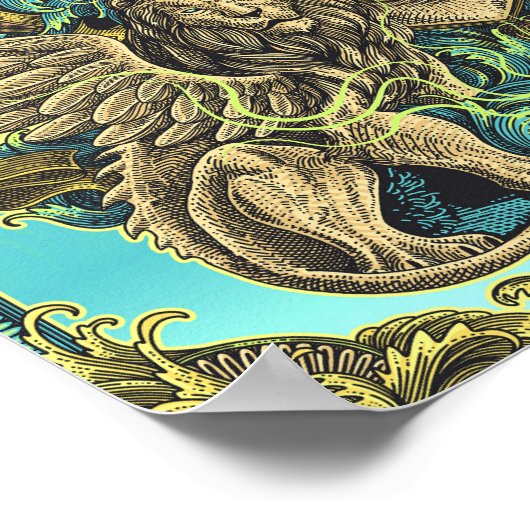 Lionheart Dominion Poster (Ecke)