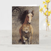 Lionheart Karte (Gelbe Blume)