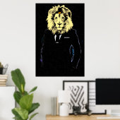 Lionheart Success Pop Art Poster (Heimbüro)