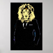 Lionheart Success Pop Art Poster (Vorne)