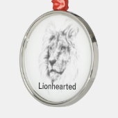 Lionhearted Verzierung Ornament Aus Metall (Links)