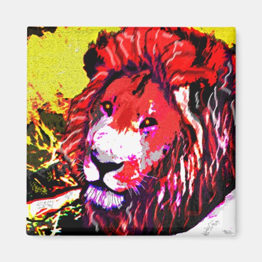 Lionmagnet Magnet (Vorne)