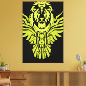 LionOwl Leinwanddruck (Insitu (Wohnzimmer))