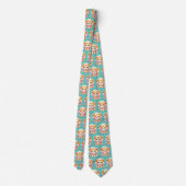Lions Adorable Kawaii Niedlich Neck Tie Krawatte (Rückseite)