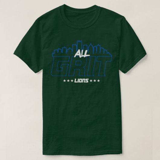 LIONS ALL GRIT Lions Long Sleeve TShirt (Design vorne)