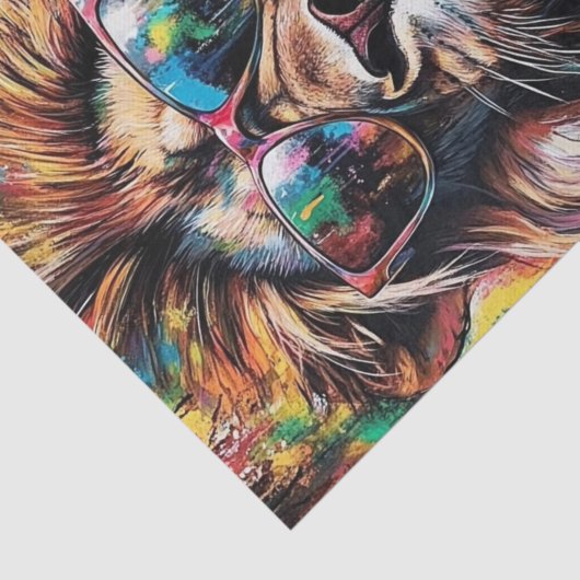 Lions Den11 Seidenpapier (Ausschnitt)