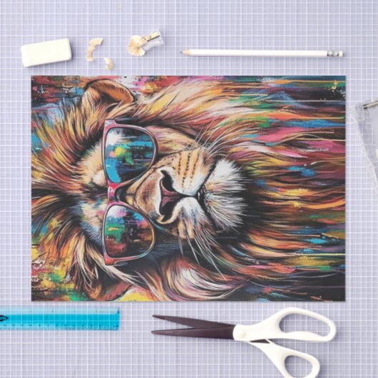 Lions Den11 Seidenpapier (Handwerk)