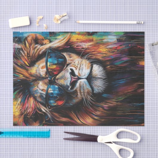 Lions Den13 Seidenpapier (Handwerk)