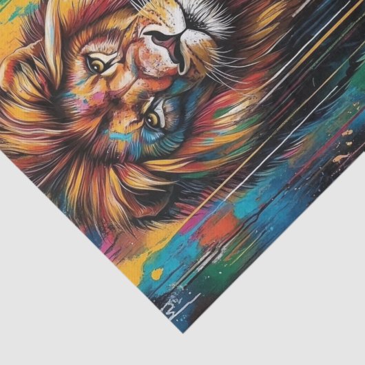 Lions Den1 Seidenpapier (Ausschnitt)